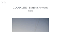 Desktop Screenshot of baptisteblog.com